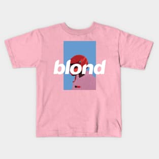 Blonde Frank Ocean Pink Helmet Kids T-Shirt